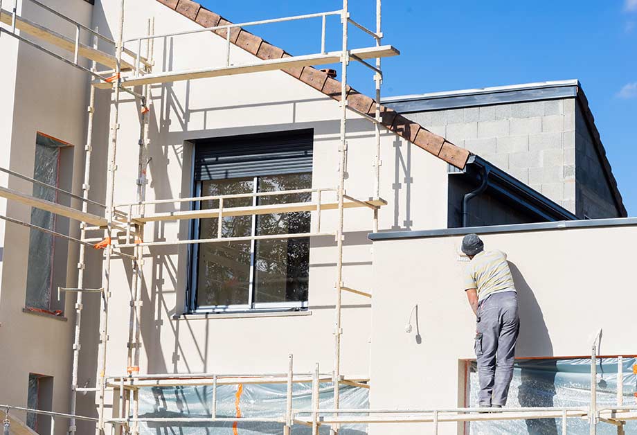 Ravalement façade à Schleithal